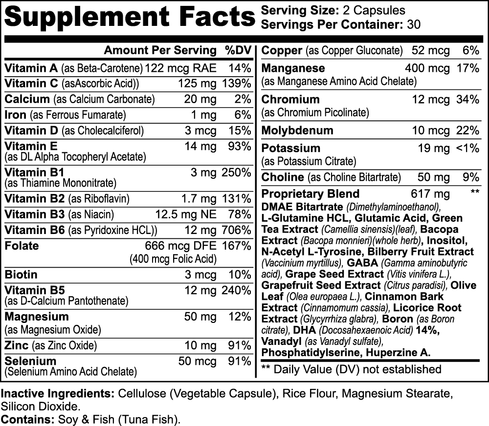 LaserFocus Nootropic